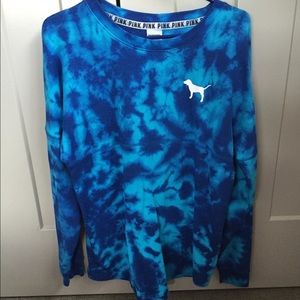 Tie dye pink sweatshirt